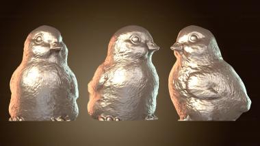 3D модель Пасхальный цыпленок (STL)