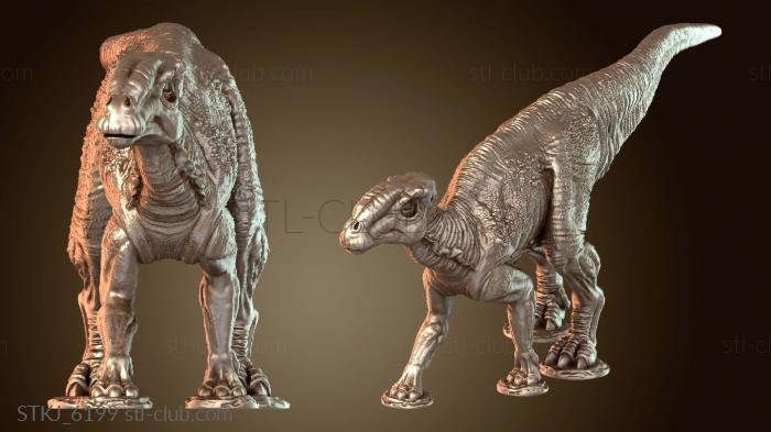 Статуэтки животных Эдмонтозавр