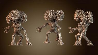 3D модель Древовидное дерево Древень (STL)