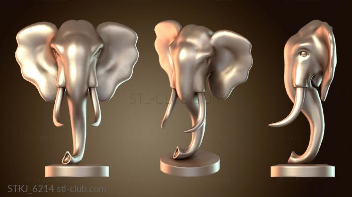 Статуэтки животных Слон энергичный