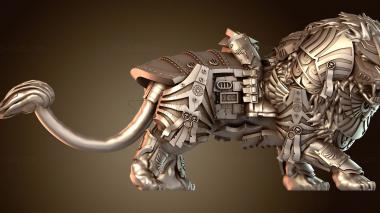 3D model Emperor Lion Guard Rider Legs (STL)