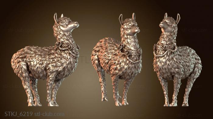 Статуэтки животных Встреча с друидом-ламой