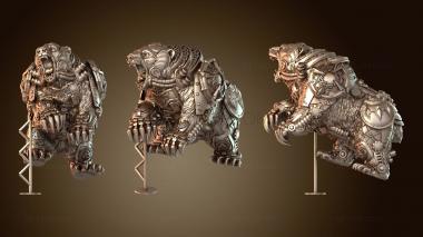 3D мадэль Эндре Исклау Медвежья Колесница Энергетик (STL)