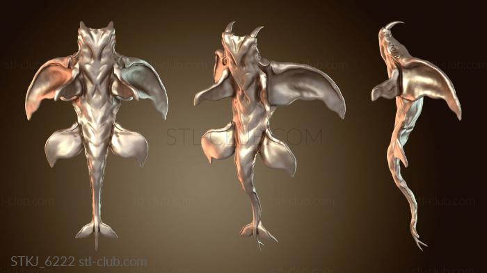 Статуэтки животных Эпический демон-летун Тзинча