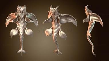 3D мадэль Эпический демон-летун Тзинча (STL)