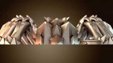 3D model Eyes Featureless Revised (STL)