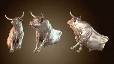 3D модель Фэнтезийный торс быка (STL)