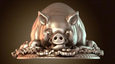3D model Feast Tray Pork (STL)