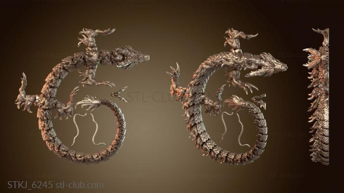 Статуэтки животных Фэй Лонг Дракон Энергетик