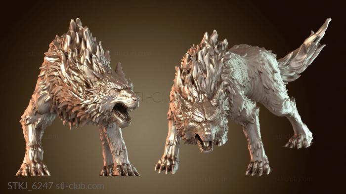 Статуэтки животных Фенрир Вольф