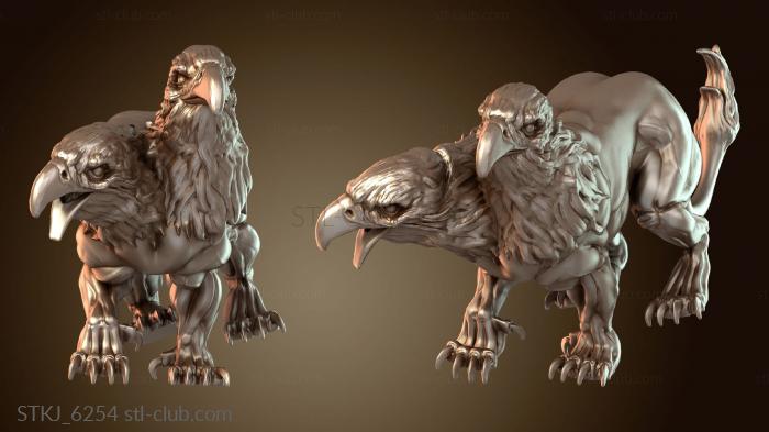 Статуэтки животных Дикий Демигриф Возвышающийся