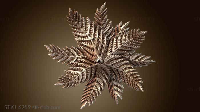 Статуэтки животных Папоротниковые растения