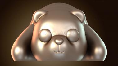 3D model Flexi Baby Bear Arms Forward (STL)