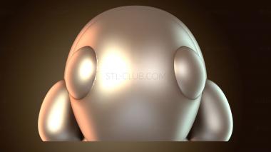 3D мадэль Гусеница Флекси (STL)