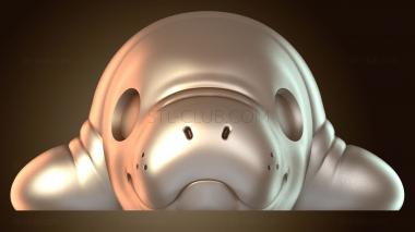 3D модель Флекси-детеныш ламантина (STL)