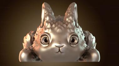 3D модель Флекси-Кролик (STL)