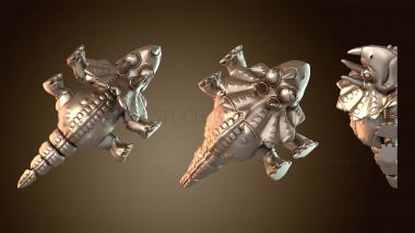 3D модель Трицератопс Флекси (STL)