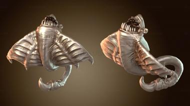 3D мадэль Летающий убийца мутантов в ярости (STL)