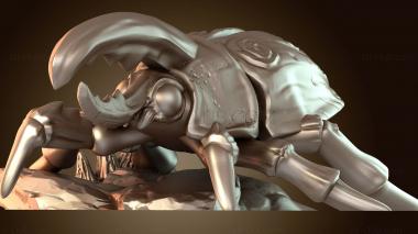 3D модель Лесные существа Жук Живой (STL)