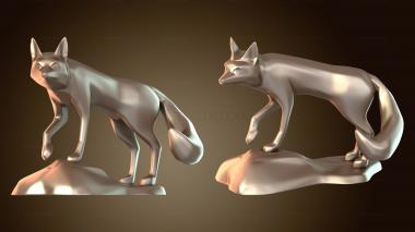 3D модель Собранная лиса (STL)