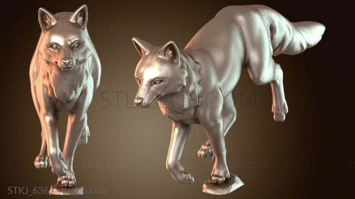 Статуэтки животных Фокс Спрю Янг