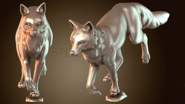 3D model Fox Sprue Young (STL)