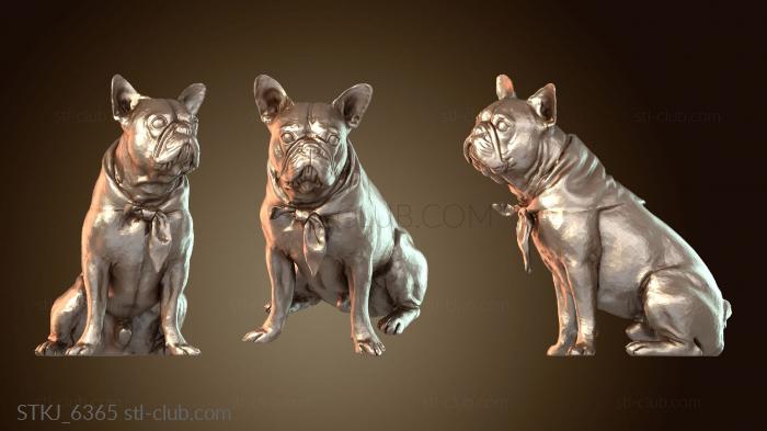 Статуэтки животных Стиль зайца французского бульдога