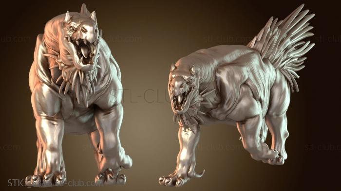 Статуэтки животных Плащеносный баул Нет