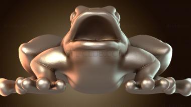 3D мадэль Лягушки смелые (STL)