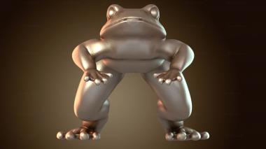 3D model Frogs Playful (STL)
