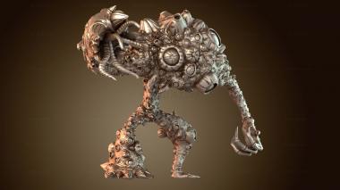 3D мадэль Грибной голем достигает (STL)