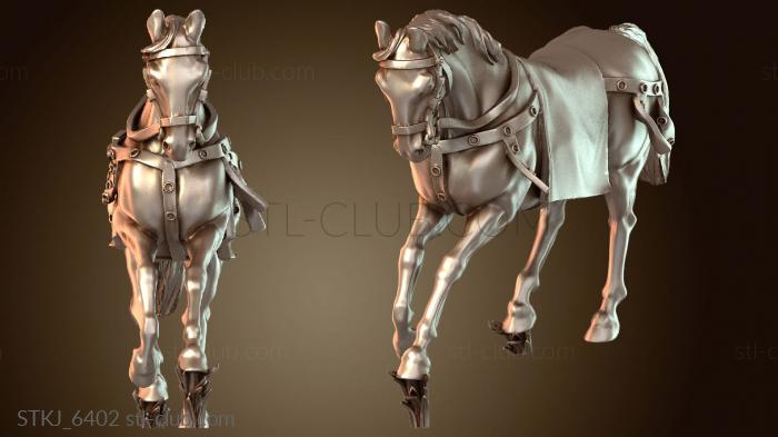 Статуэтки животных Вдохновленный галопирующей лошадью