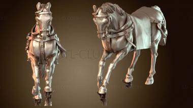 3D модель Вдохновленный галопирующей лошадью (STL)