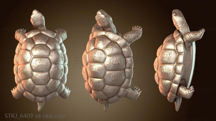 Статуэтки животных Сбор в гнойном болоте с черепахой