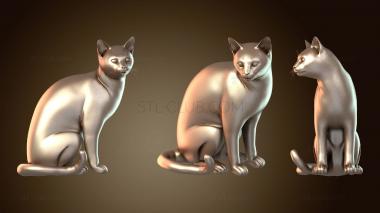3D model Cat (STL)