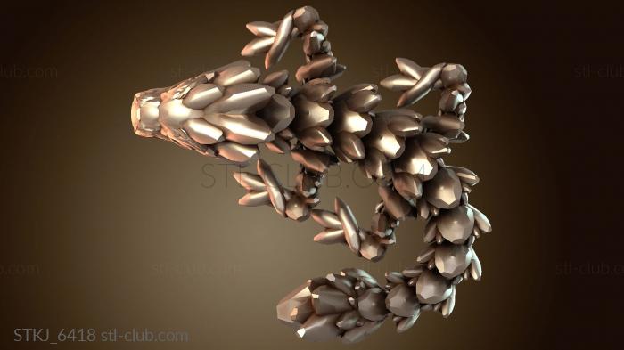 Статуэтки животных Сияющий малыш из драгоценных камней