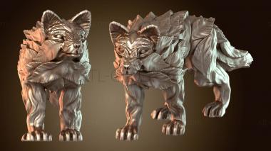 3D model General Tier Sylvan Kin Wolf Hardy (STL)