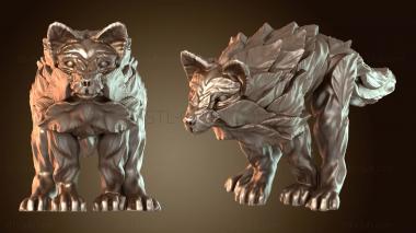 3D мадэль Генерал Тир Сильван Кин Вольф Квик (STL)