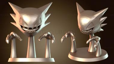 3D model Gengar Mega Pokemon Dark (STL)