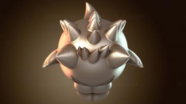 3D мадэль Генгарский Языковой Проблеск (STL)