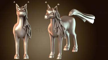 3D модель Geometries Littlefox Critters Horse (STL)