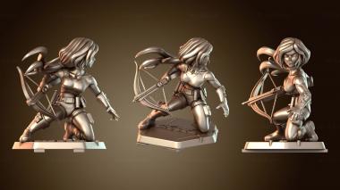 3D модель Солдат Джо Скарлетт с арбалетом (STL)