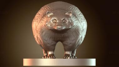 3D модель Гигантский барсук (STL)
