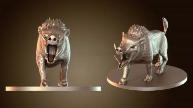 3D model Giant Boar Dashing (STL)