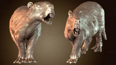 3D модель Гигантская капибара большая (STL)