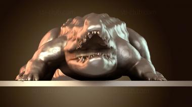 3D model Giant Crocodile (STL)