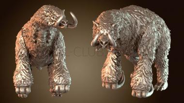 3D мадэль Гигантская гора Огромная Широкая (STL)