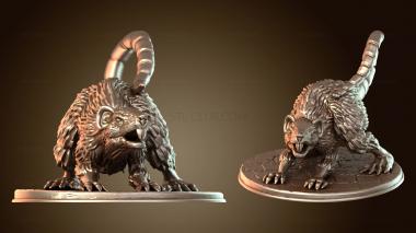 3D мадэль Гигантская крыса, крепкая (STL)