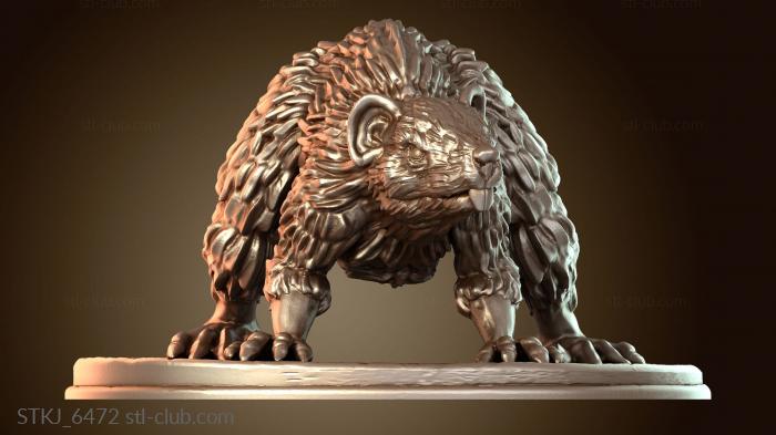 Статуэтки животных Гигантская дикая крыса