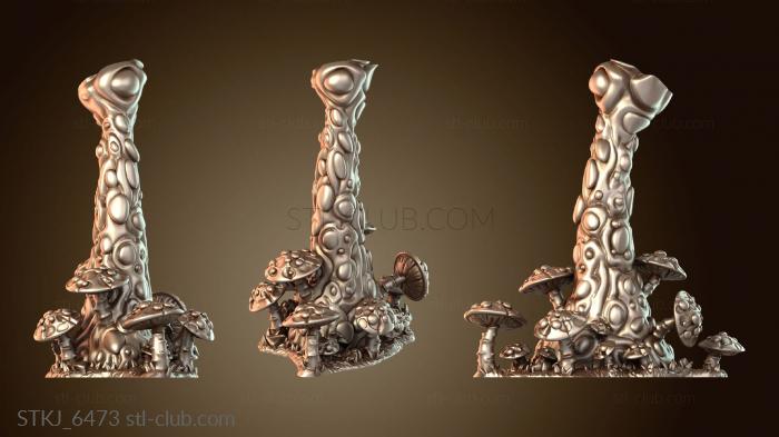 Статуэтки животных Гигантское грибное дерево